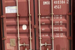 bmou 488386 2 | 40' high cube shipping container (cargo worthy)