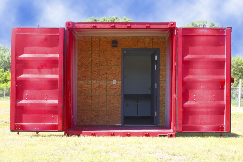 portable storage open