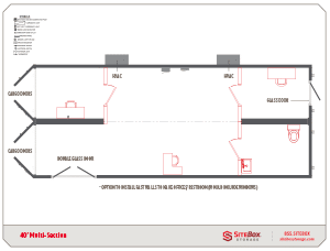 sitebox 40 multi section floor plan