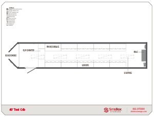 sitebox 40 tool crib floor plan